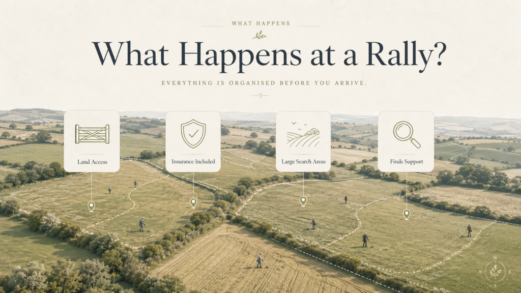metal-detecting-rally-uk-guide.webp Metal detecting rally in the UK showing organised land access, insurance coverage, search areas and finds reporting support
