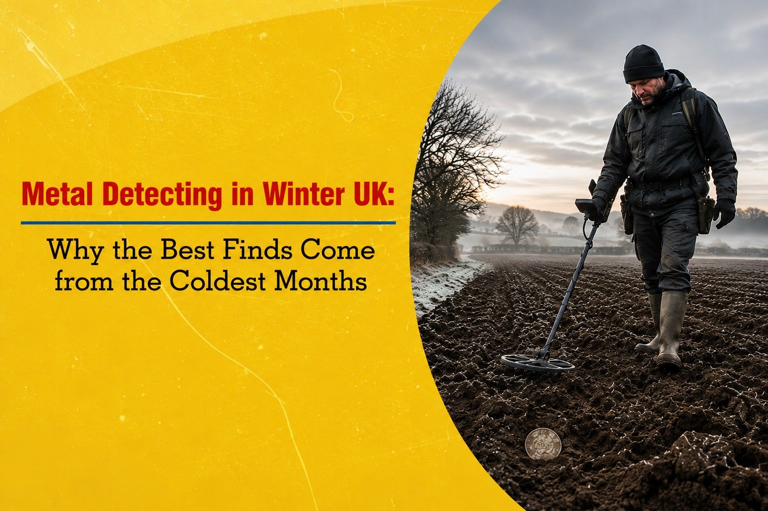 Metal Detecting in winter UK