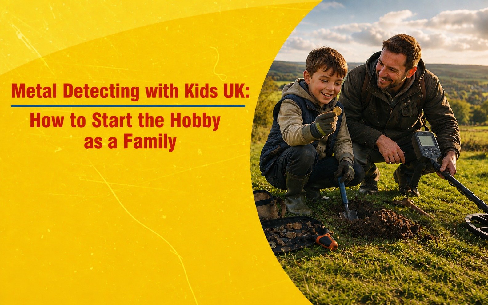 Metal Detecting with kids UK